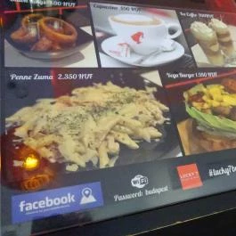 Lucky 7 Burgers & More Budapest - Étlap/itallap