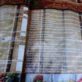 Lucky Pub, Siófok - Étlap/itallap