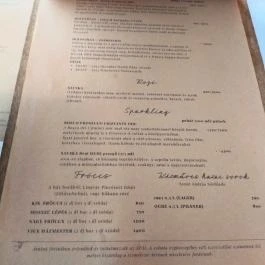 Lujza & Koriander Vác - Étlap/itallap