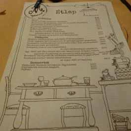 M Étterem Budapest - Étlap/itallap