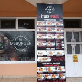 M5Burger Lajosmizse - Étlap/itallap