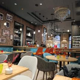 Mabelle café Budapest - Belső