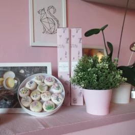 Macaron Heaven Manufaktúra - Margit körút Budapest - Belső