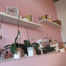 Macaron Heaven Manufaktúra - Margit körút Budapest - Belső