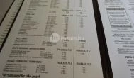 Macesz Bistro Budapest - Étlap/itallap