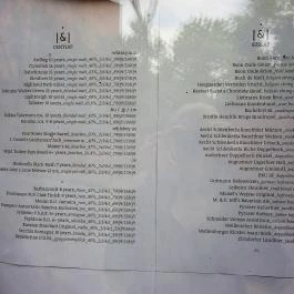 Macskakő Kávézó Budapest - Étlap/itallap