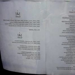 Macskakő Kávézó Budapest - Étlap/itallap