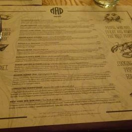 MAD Budapest Budapest - Étlap/itallap