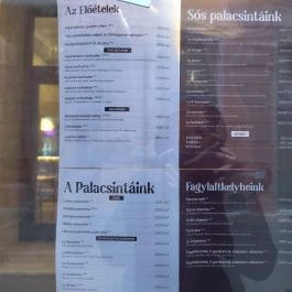 Madame Monsieur Budapest - Étlap/itallap