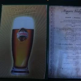 Magyaros Vendéglő Mosonmagyaróvár - Étlap/itallap