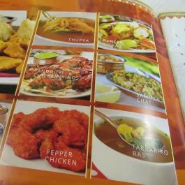 Maharaja Indiai Étterem - Bécsi út Budapest - Étlap/itallap