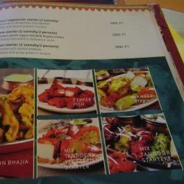 Maharaja Szentendre, Szentendre - Étlap/itallap