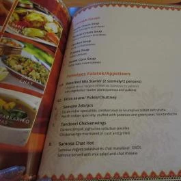 Maharaja Szentendre, Szentendre - Étlap/itallap