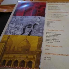 Maharaja Szentendre, Szentendre - Étlap/itallap