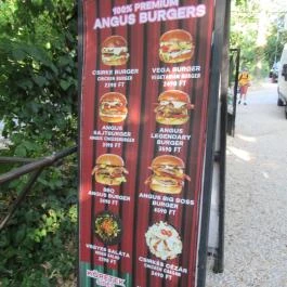 Majomhoz, Budapest - Étlap/itallap