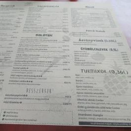 Majorka Kávézó & Söröző Budapest - Étlap/itallap