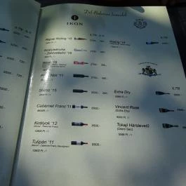 Majthényi Présház Balatonlelle - Étlap/itallap