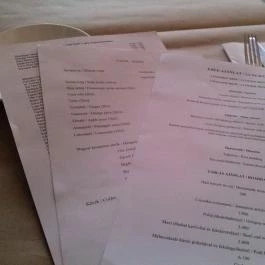 MÁK restaurant Budapest - Étel/ital