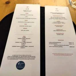 MÁK restaurant Budapest - Étlap/itallap