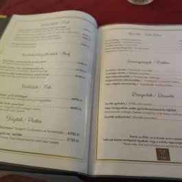 Makk 7 Vendéglő Budapest - Étlap/itallap