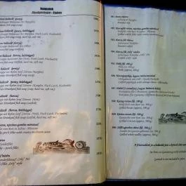 Makkos Vendéglő, Fonyód - Étlap/itallap