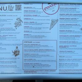 Mala Garden Étterem Siófok - Étlap/itallap