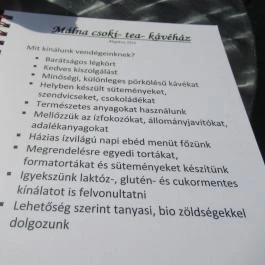 Málna Csoki- Tea- Kávéház Budapest - Egyéb