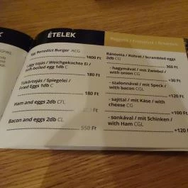 Malom Cafe Mosonmagyaróvár - Étlap/itallap