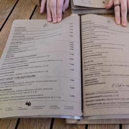 Malom & Kacsa - Bisztró, Kávézó & Rendezvényház Tata - Étlap/itallap