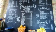 Mango cafe&event Budapest - Étlap/itallap