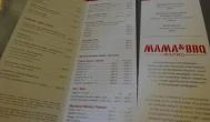 Mama & BBQ Bistro Budapest - Étlap/itallap