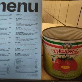 Manu+ Budapest - Étlap/itallap