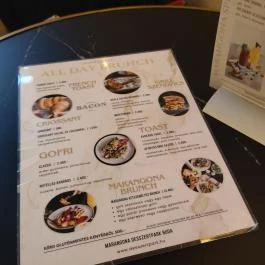 Marangona Buda Budapest - Étlap/itallap