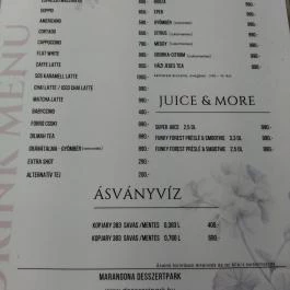 Marangona Desszertpark Budapest - Egyéb