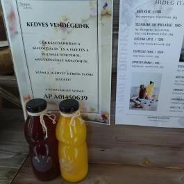 Marangona Desszertpark Budapest - Étlap/itallap