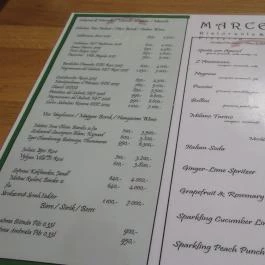 Marcello Étterem Budapest - Étlap/itallap