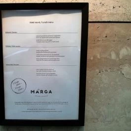 Márga Bisztró, Budapest - Étlap/itallap