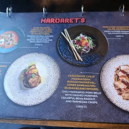 Margaret's Restaurant & Pub Budapest - Étlap/itallap