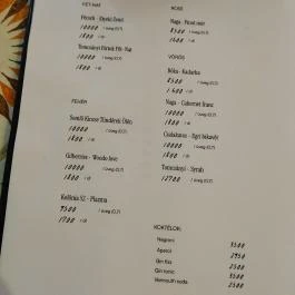 És Margarita Budapest - Étlap/itallap