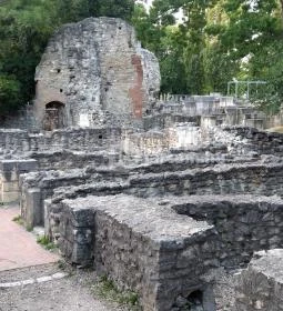 Margitszigeti Ferences kolostor romjai 