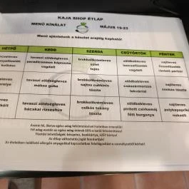 Márta Mama Mannája gyorsétterem Budapest - Étlap/itallap