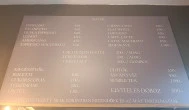 Martinello Gelato Budapest - Étlap/itallap
