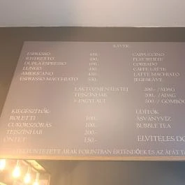 Martinello Gelato Budapest - Étlap/itallap