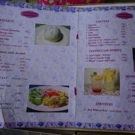 Marvelosa Café & Étterem Budapest - Étlap/itallap