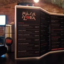 Másik Szoba kávézó és bár Budapest - Étlap/itallap