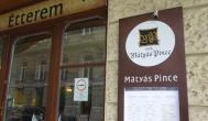 Mátyás Pince Étterem Budapest - Étlap/itallap