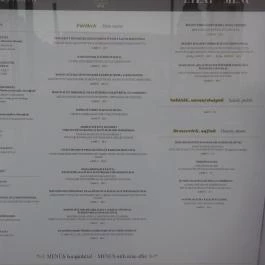 Mátyás Pince Étterem Budapest - Étlap/itallap