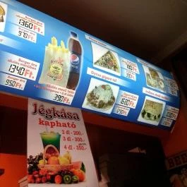 MaxXxburger, Kecskemét - Étlap/itallap