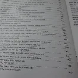 Mazel Tov Budapest - Étlap/itallap