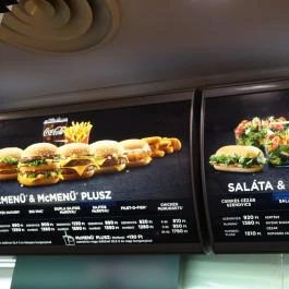 McDonald's Bábolna - Étlap/itallap